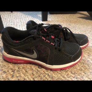 Black and Pink Nike Sneakers